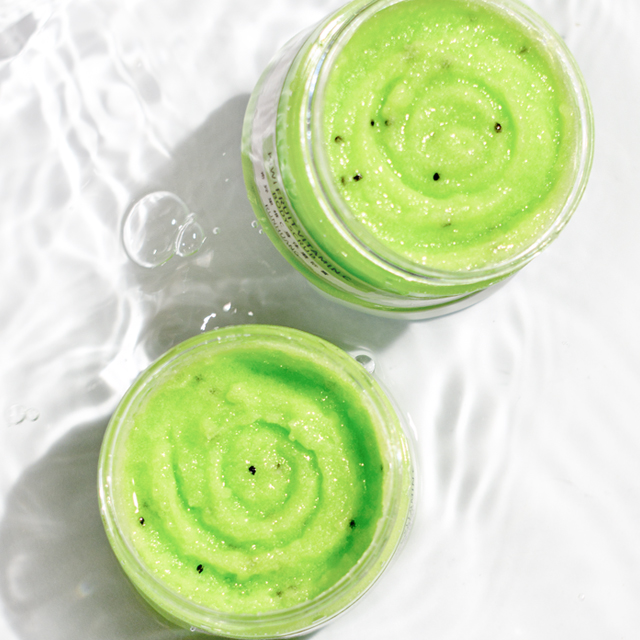Новое поступление, скраб для тела Kiwi, безвредный отшелушиватель для раковины, уход за ванной, спа
