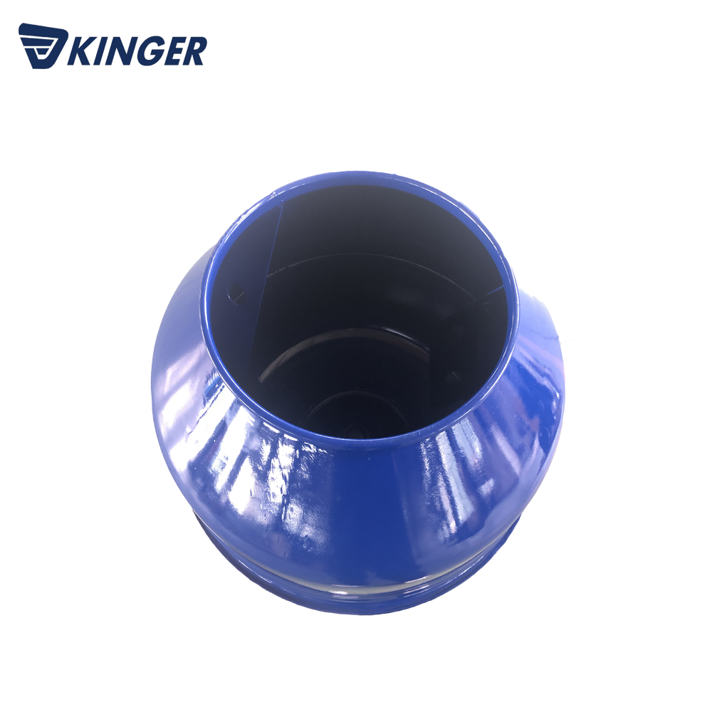 Горячая продажа KINGER бетоносмеситель чаша для скольжения с поворотом 160L