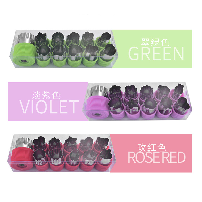 Stainless steel biscuit cutter kitchen cut flower styling tool