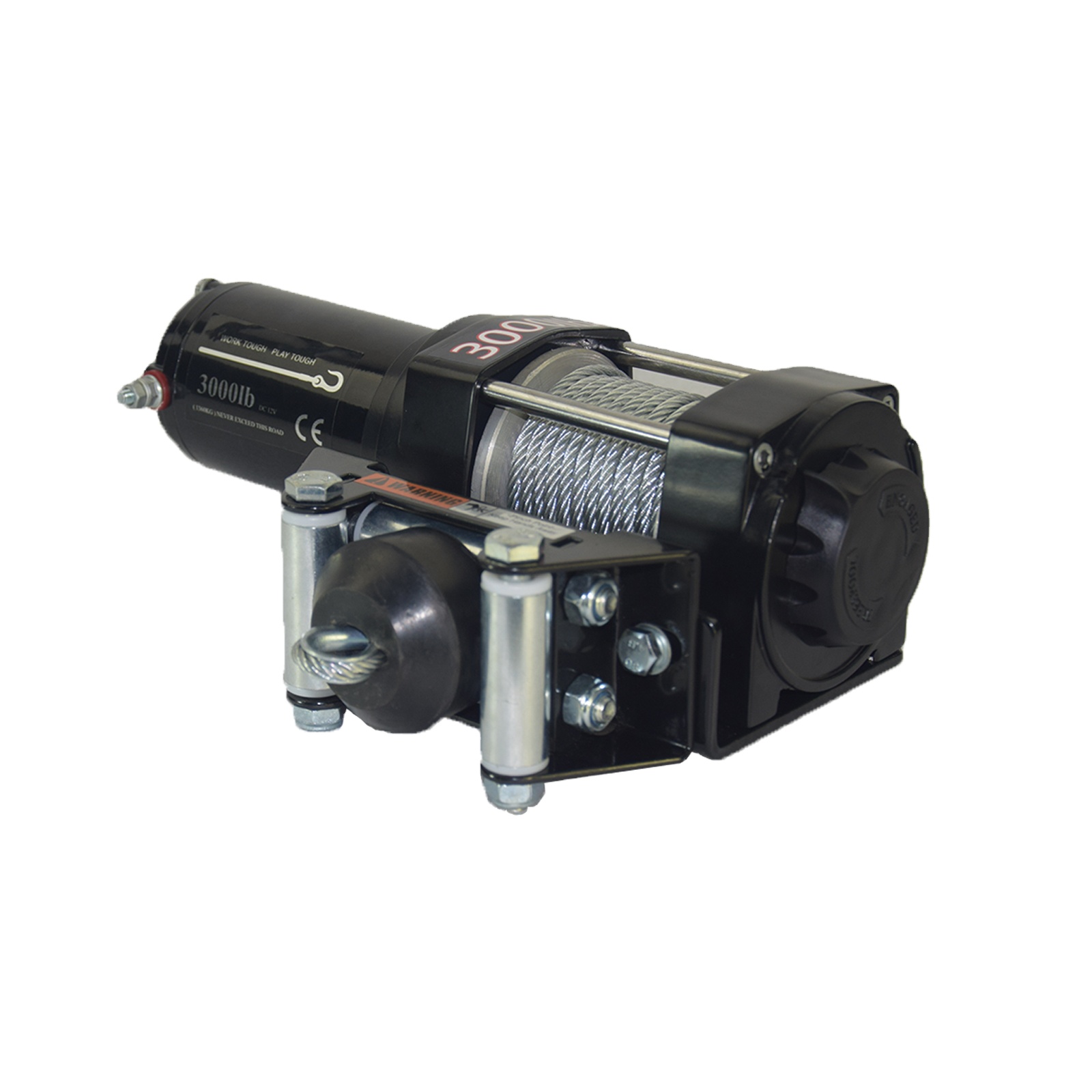 12v mini steel cable 3000lbs electric winches utv winch