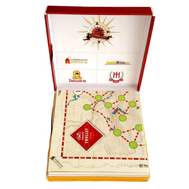 Карточки для настольных игр с индивидуальным дизайном, Складная Настольная игра для производителя