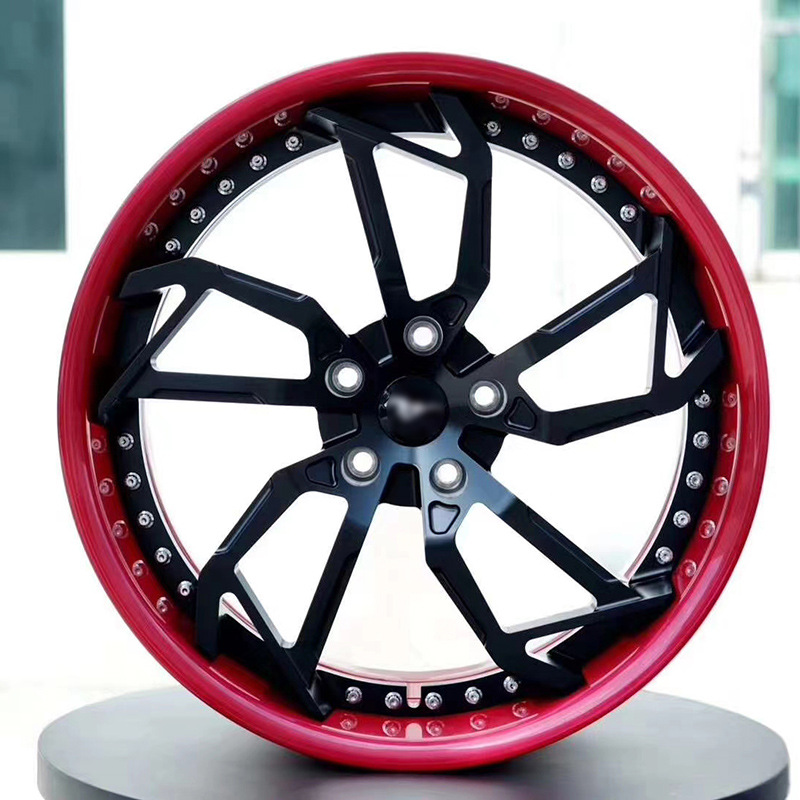 2 шт. Кованое колесо T6061 119x9,5 + 10/19x10,5 + 20 66,1 5x114,3 oem тормоза плоские губы полированная поверхность из оружейного металла серебряная фурнитура.