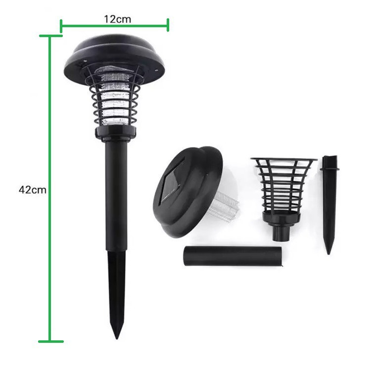 Amazon hot electronic outdoor solar mosquito killer lamps garden lawn light outd