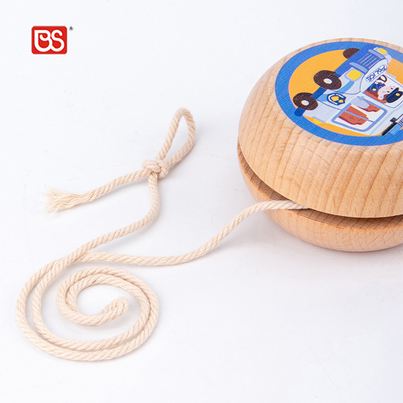 BS Toy 2022, Прямая продажа с фабрики, дешевые Мультяшные животные, йо-шар, пазл из Букового дерева, игрушка Йо для детей, оптовая продажа, деревянная игрушка