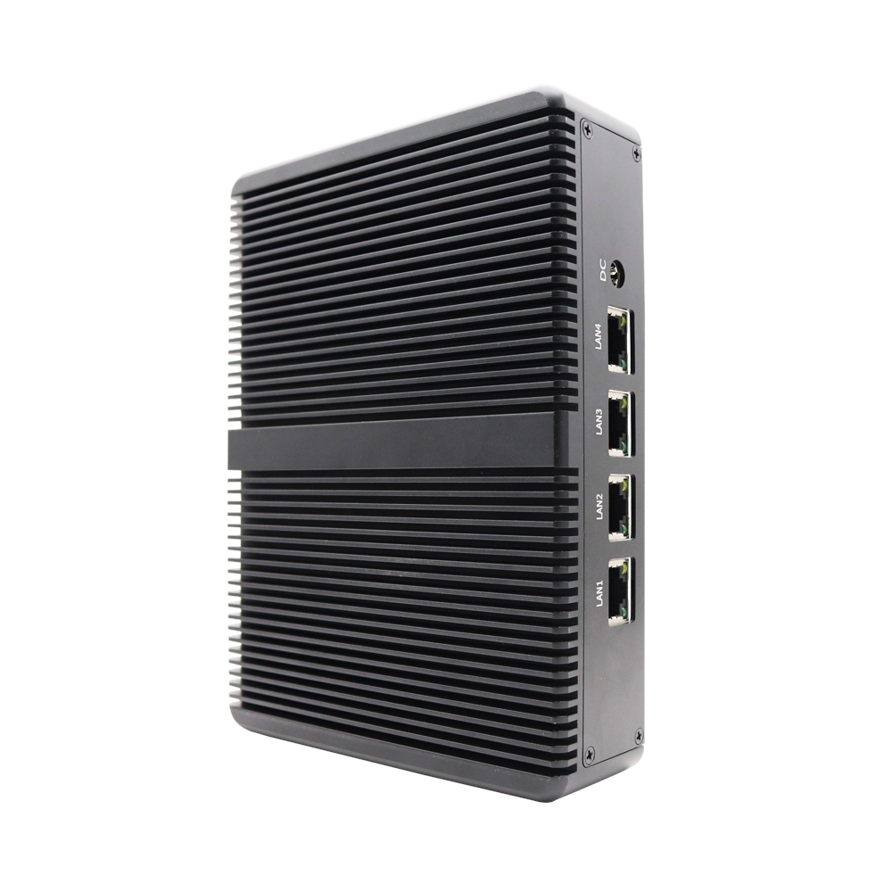 Устройство брандмауэра с 4 гигабитными портами Intel Dual Core Celeron AES-NI 8 Гб оперативной памяти, 120 ГБ mSATA