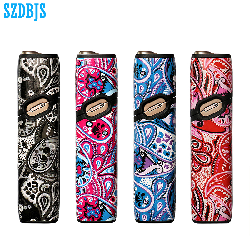Чехол из искусственной кожи с цветочным рисунком для IQOS Multi Holder For IQOS 3,0 MULTI, чехол оптом