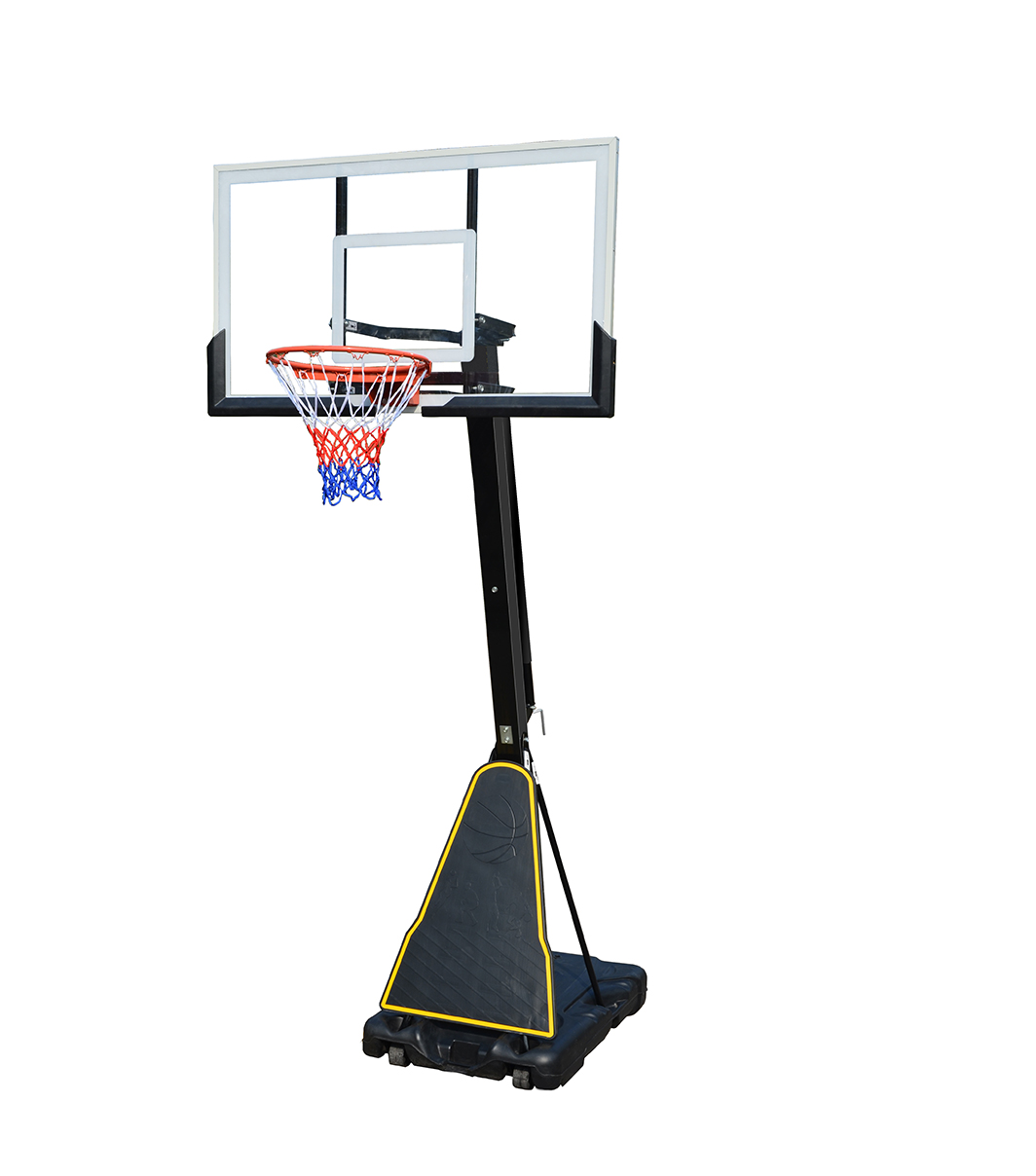 Mdunk Basketball stand with tempered glass hoop