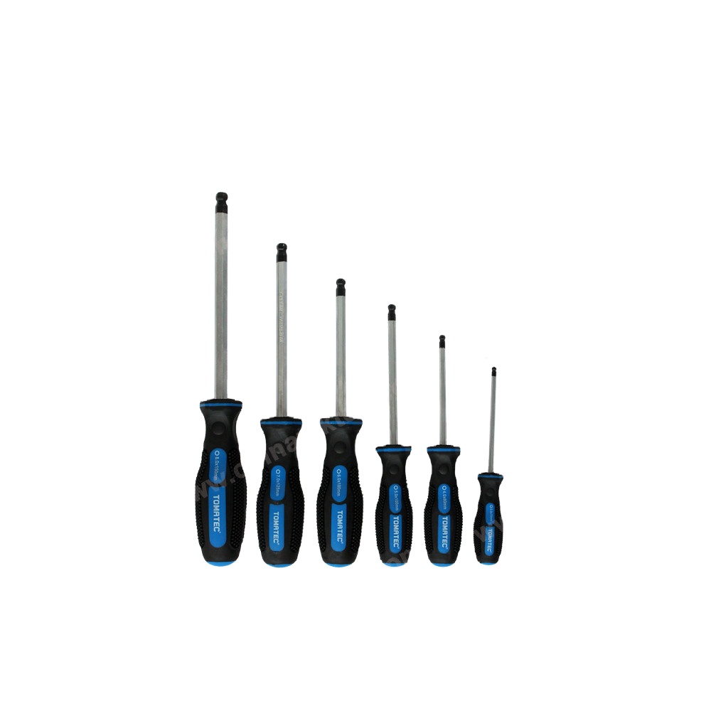 Viktec H3.0mm H4.0mm H5.0mm H6.0mm H7.0mm H8.0mm шестигранной отвертки шаровое окончание Набор шестигранных ключей с шестигранной головкой Diver с удобной ручкой