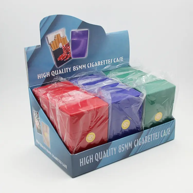 Wholesale Custom Wholesale Bulk Personalized Plastic Cigarette Cases