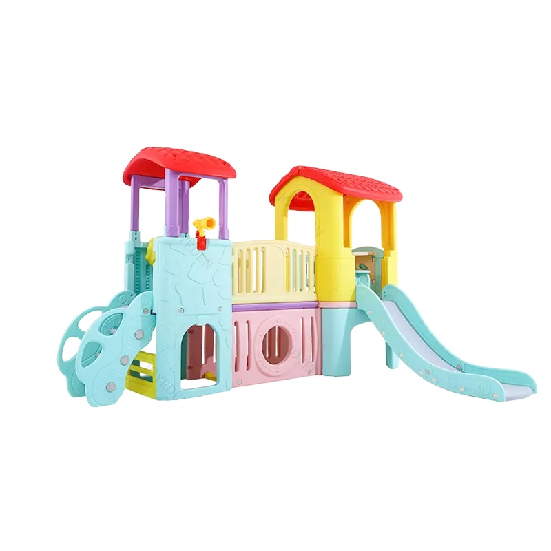 Hot Sell Multi-functional Montessori Kindergarten Preschool baby slide set outdoor play games equipment for sale