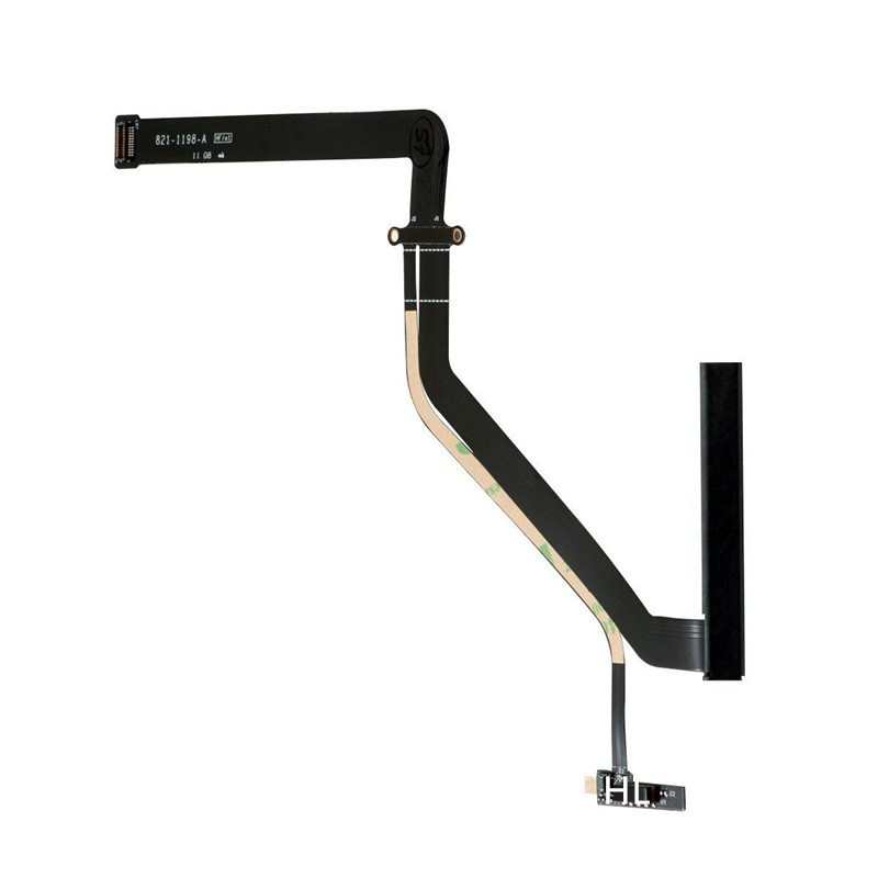 Оригинальный гибкий кабель для жесткого диска A1286 для MacBook Pro 15 "2009-2011 года 821-1198-A 821-0989-A б/у