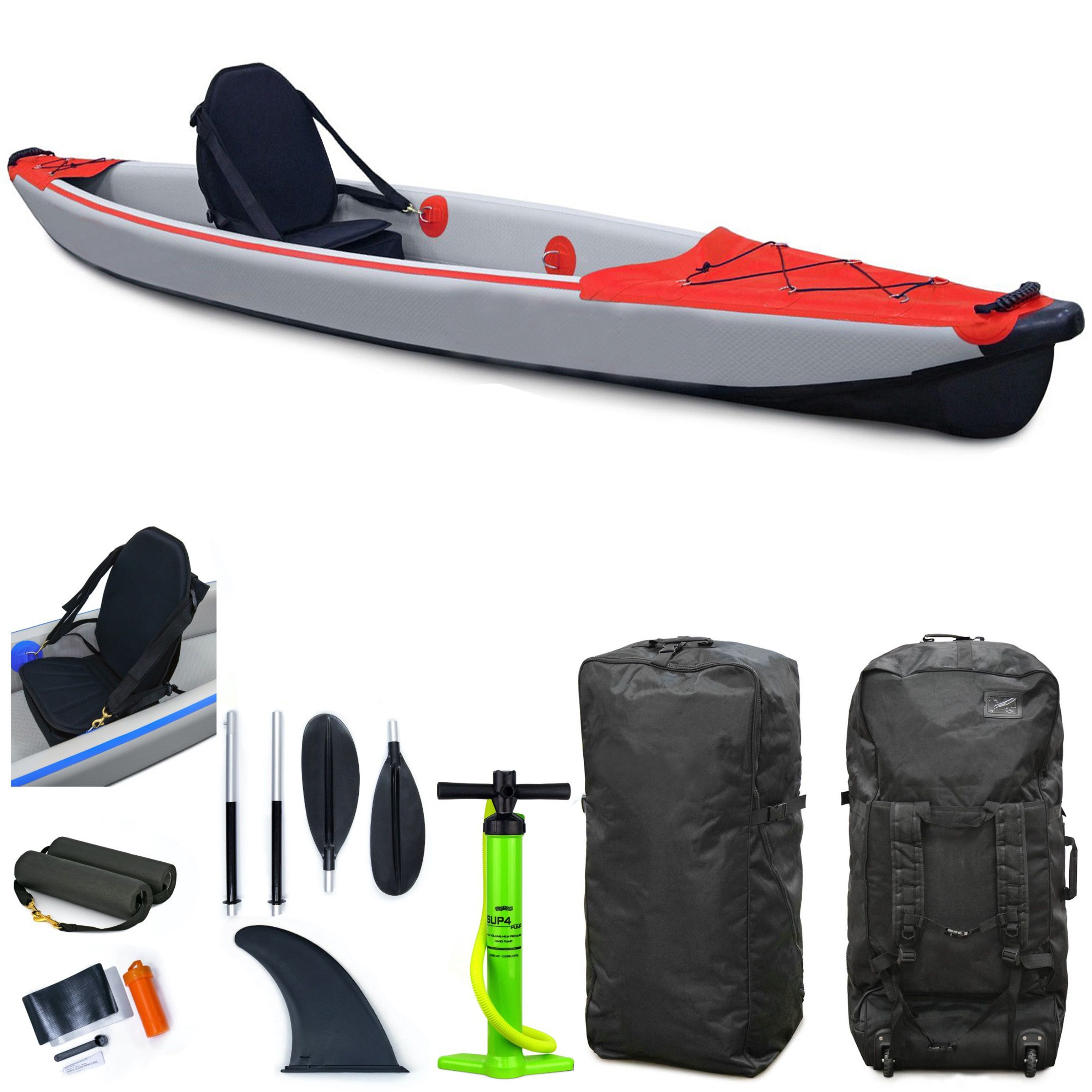 Superior 2021Hot Sale Water Dropstitch Kayak Drop Stitch High Quality Inflatable Fishing Kayak