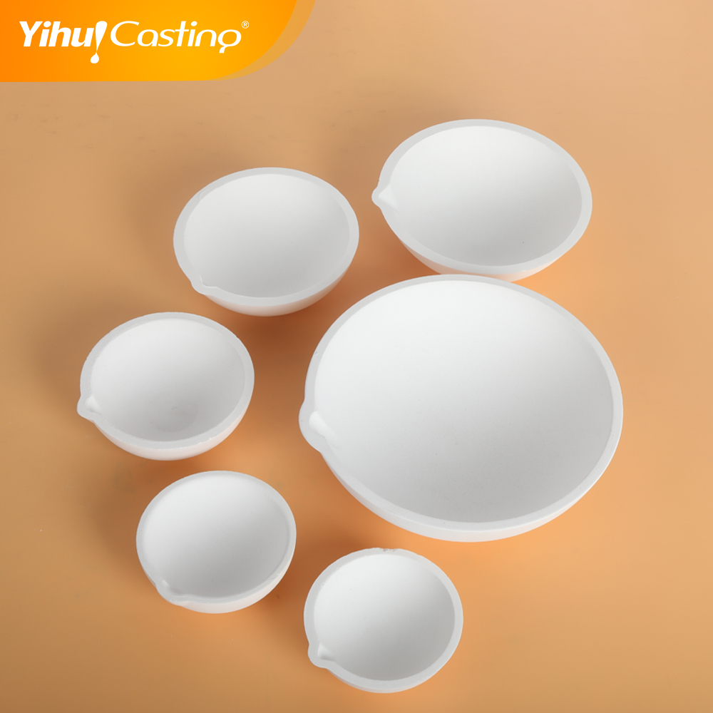 Yihui brand ceramic bowl for jewelry melting and casting
