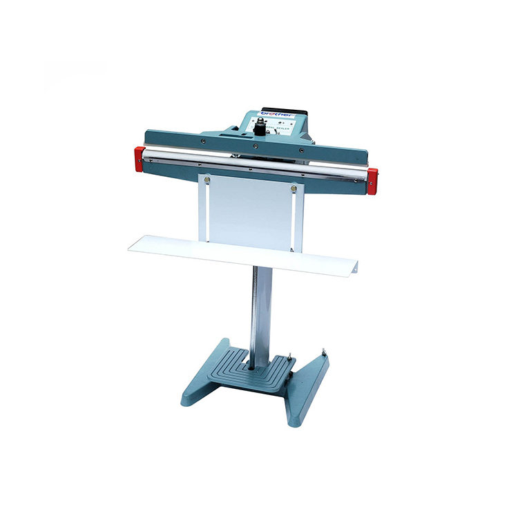 Semi Automatic Vertical Impulse Foot Pedal Plastic Bag Sealing Machine