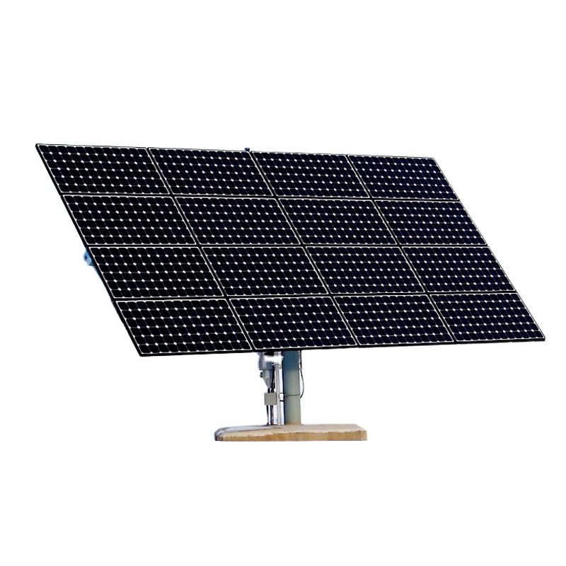 5kw двойной оси Солнечной pv трекер автоматический Солнечный отслежыватель солнца солнечные панели отслеживания система крепления трекер solaire 2 Оси 16 модули