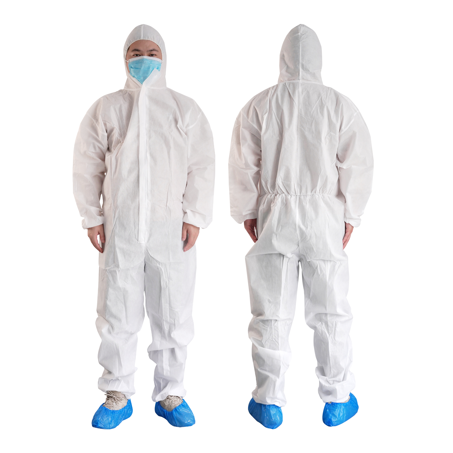 China Factory Customized Products Disposable Coverall Oil Proof Lab Chemical Overall With Wholesale high quality