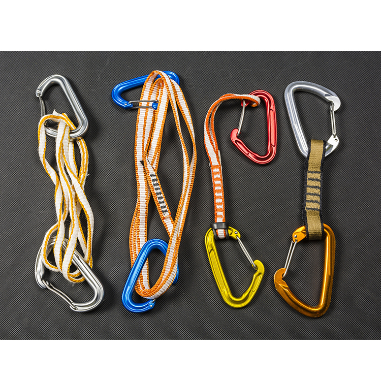High strength outdoor mountain webbing polyester belt strap rock climbing sling for climbing