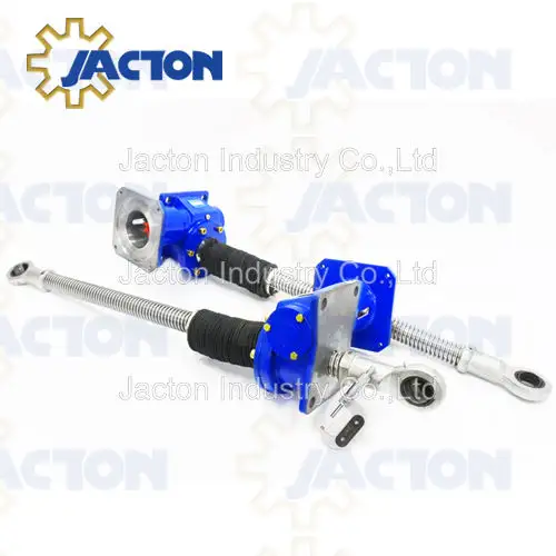 150KN Worm Screw Jack with electric linear screw jack actuator for 15 ton lifting platform geared motor