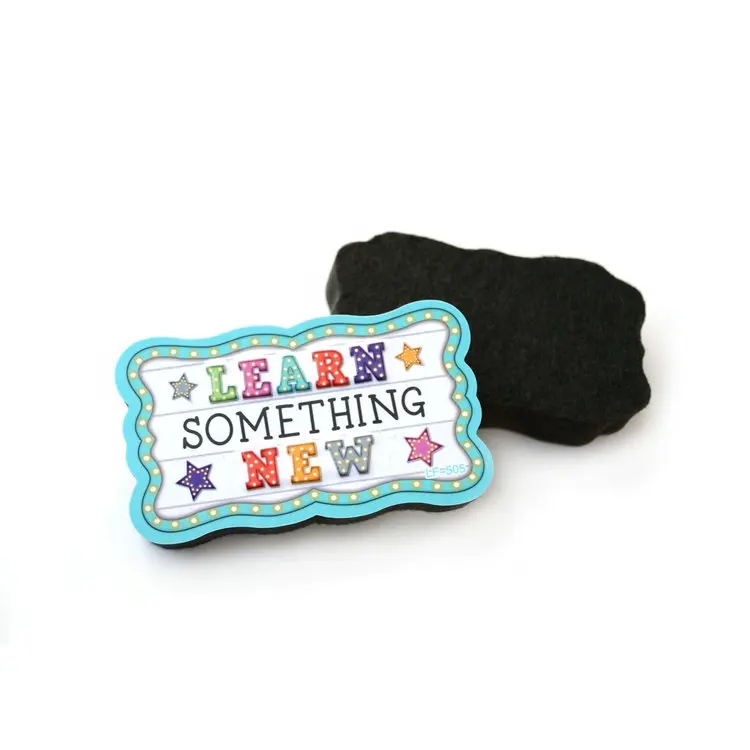 Cute and funny Color design shape Three dimensional relief printing Magnetic blackboard eraser