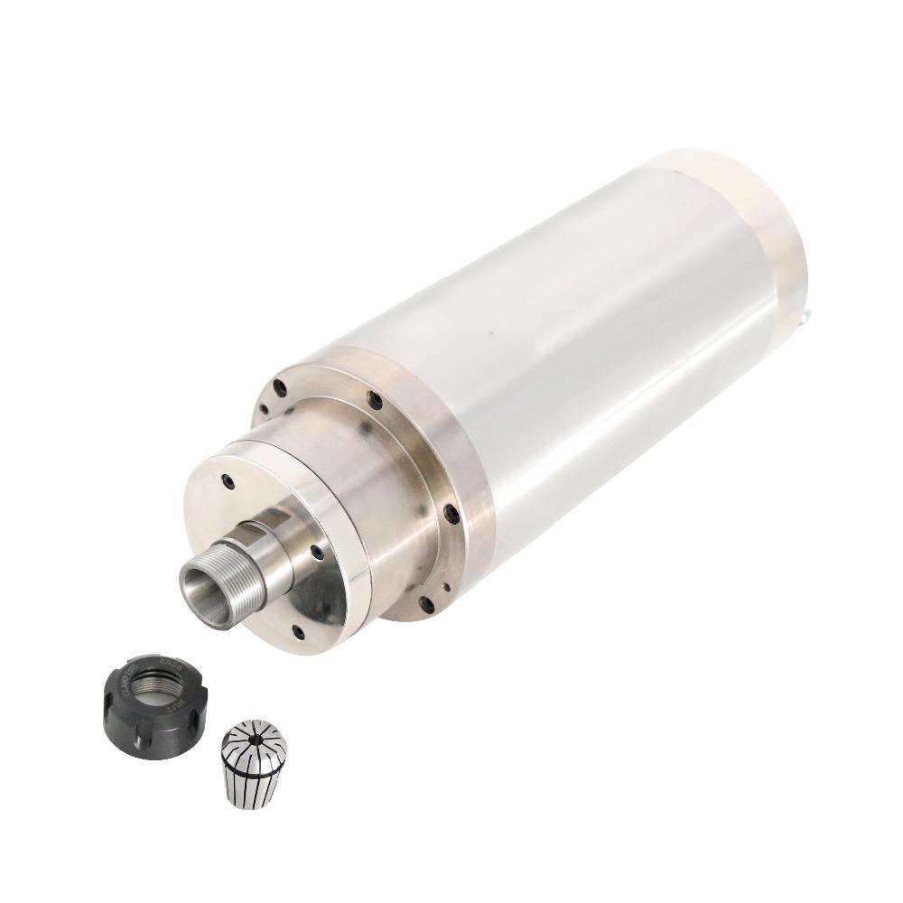 Best Spindle Motor for CNC 5.5kw 24000rpm 400Hz 380V ER25 water-cooled spindle for milling machine