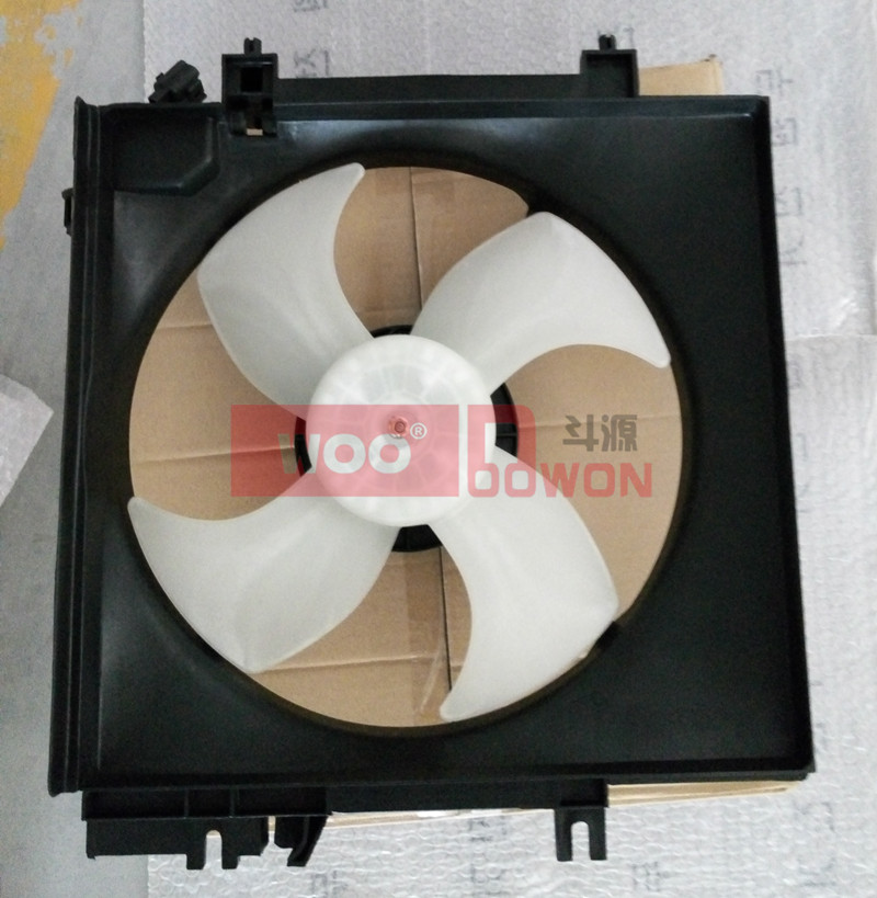 DYMB-9-002 45122AG000/45122AG02B для SUBA R.U/LEGA C.Y/OUTBA C.K 05-07 вентилятор воздушного конденсатора. Вентилятор радиатора в сборе. Вентилятор охлаждения. Автозапчасти.