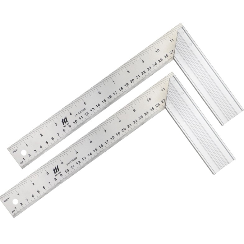 MEIGAO 111 300mm aluminum alloy diamond angle ruler angle square angle measuring tool