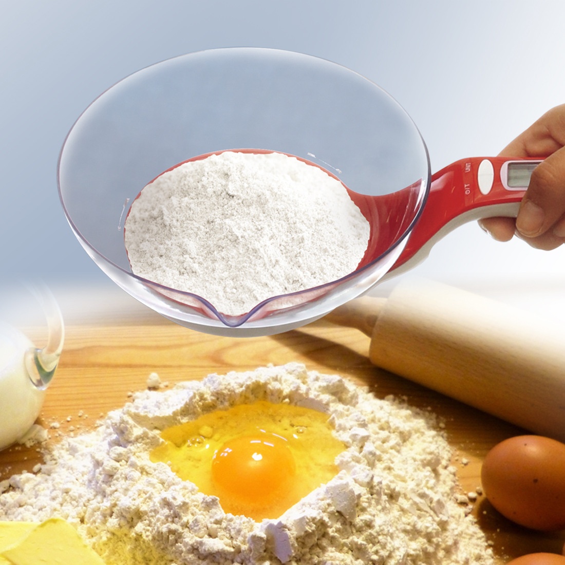 Умные весы для еды, 5 кг, цифровые весы для еды, съемная чаша для кухни, весы для продуктов, весы для еды