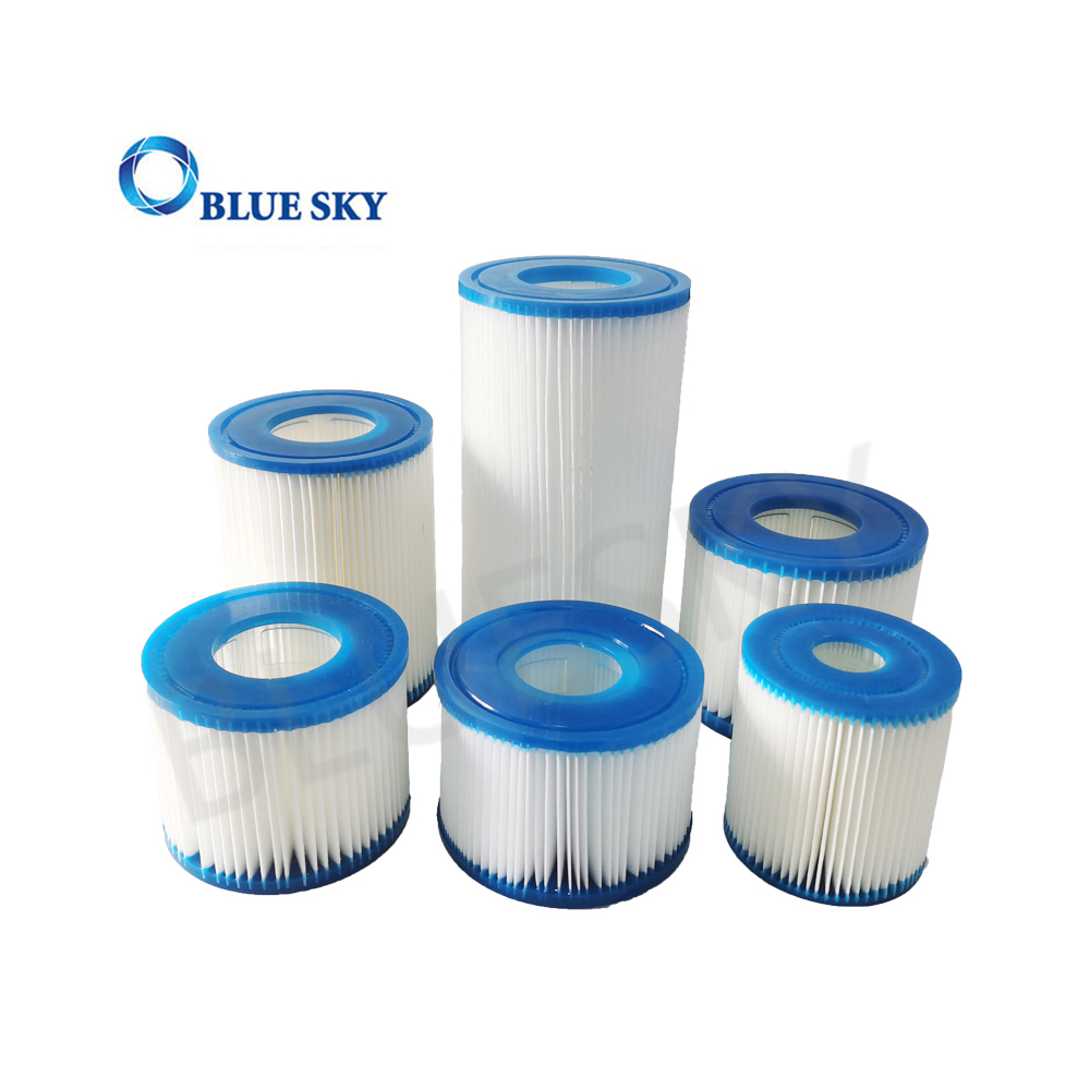 Customized Cartridge Filter Pumps Pleated Water Filter Replacement for Swimming Pool Intex Type A Filter Cartridge