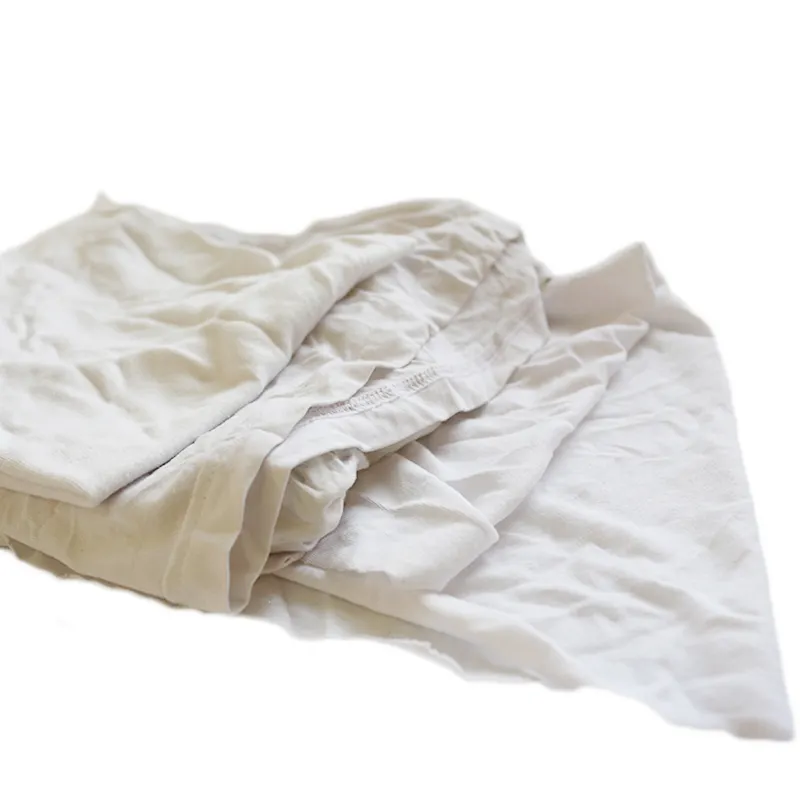 Factory Price Sales White Industrial 100% Cotton Cotton Rags Kg t Shirt