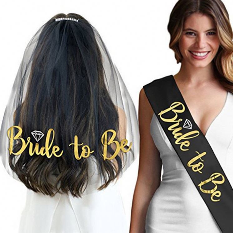 Bachelorette Hen Party Bride To Be Veil For Wedding