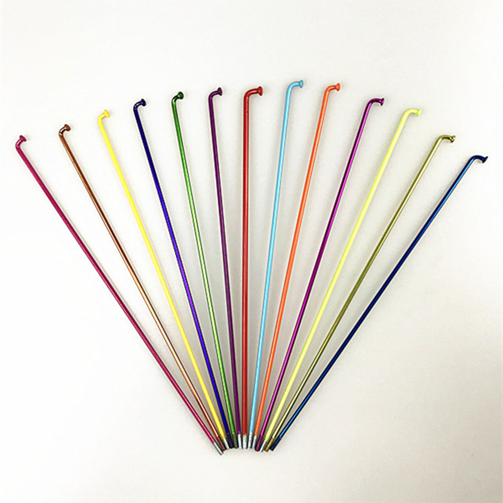 Yonghua Colorful Spray Paint Spoke All Size Mountain Bicycle Parts For Bike E-Bike