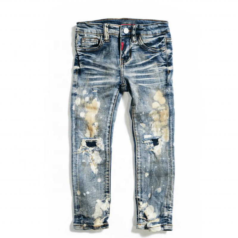 Джинсы Boutique jeans для детей среднего возраста-14 лет, брюки для малышей, модные брюки, детская одежда, детские джинсы