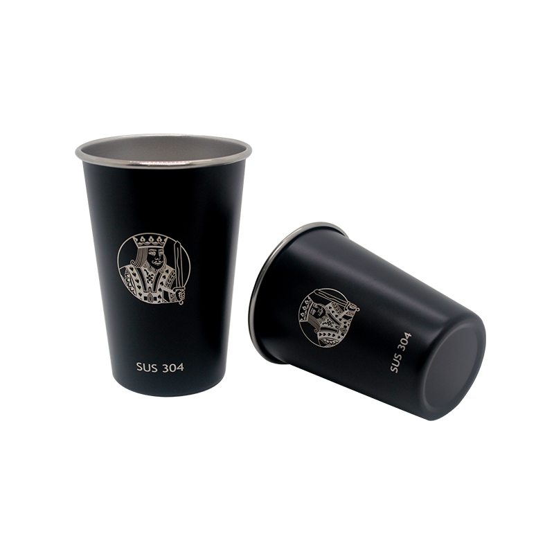 Beer stainless steel Slim beer mug big capacity Wine Coffee Mug tapered