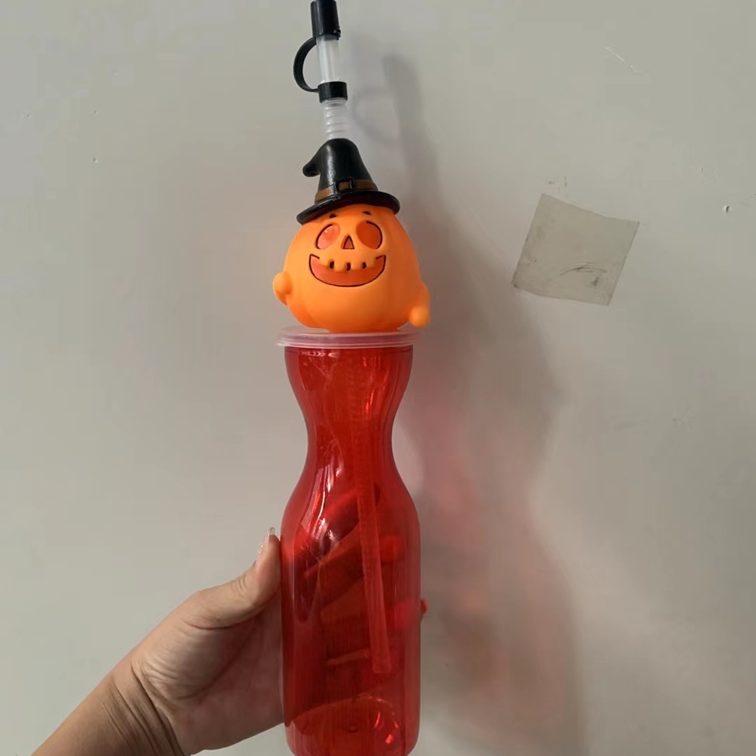Pumpkin Party Water Bar Drinking Cold Kids Halloween Cups
