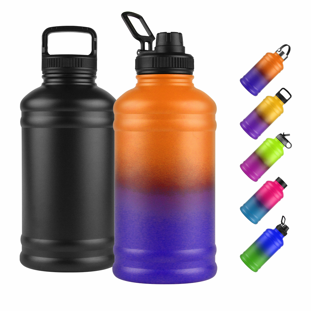 Modern Double Walled Insulated Stainless Steel 2 Litre thermos Vacuum flask Low Cost
