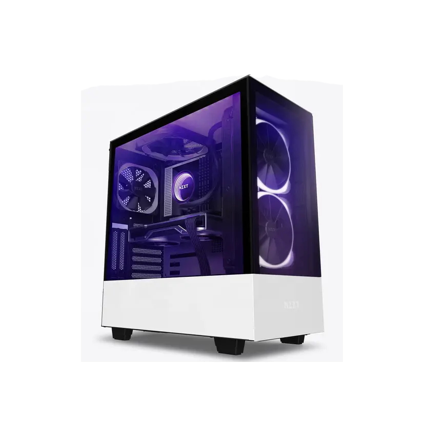 Hot Sale Computer Case H510 Elite White RGB Middle Tower Case PC Gaming CASE Middle Tower