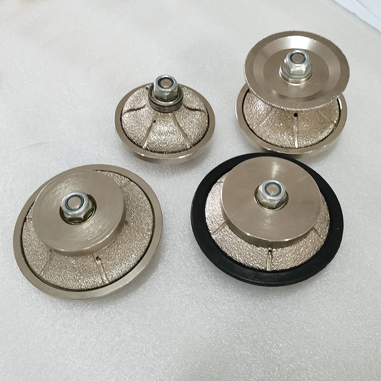Drills-King Vacuum Brazed Granite Router Bit Profile Wheel