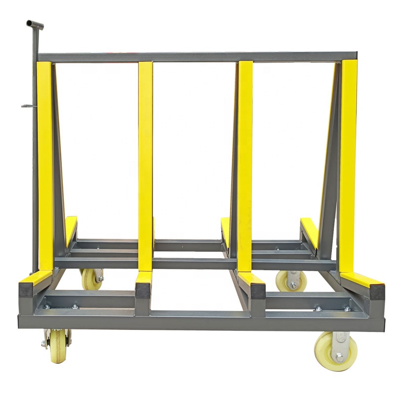 High quality Multipurpose Storage rack glass storage rack a-frame trolley for timber, steel or aluminium