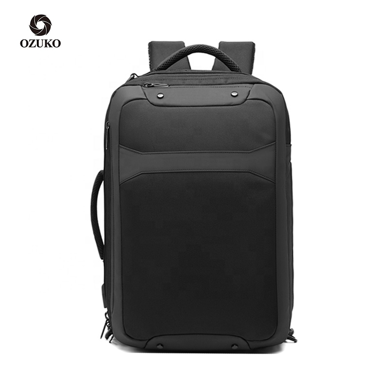 Ozuko Новый 2020 15,6 дюймов Сумка для ноутбука легкий Usb дождевик зарядки бизнес рюкзак с защитой от краж
