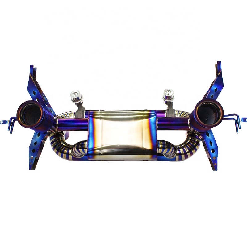 Performance Catback Exhaust For Lamborghini Huracan EVO Spyder 2019- Exhaust System Titanium alloy Pipe High Contains valve
