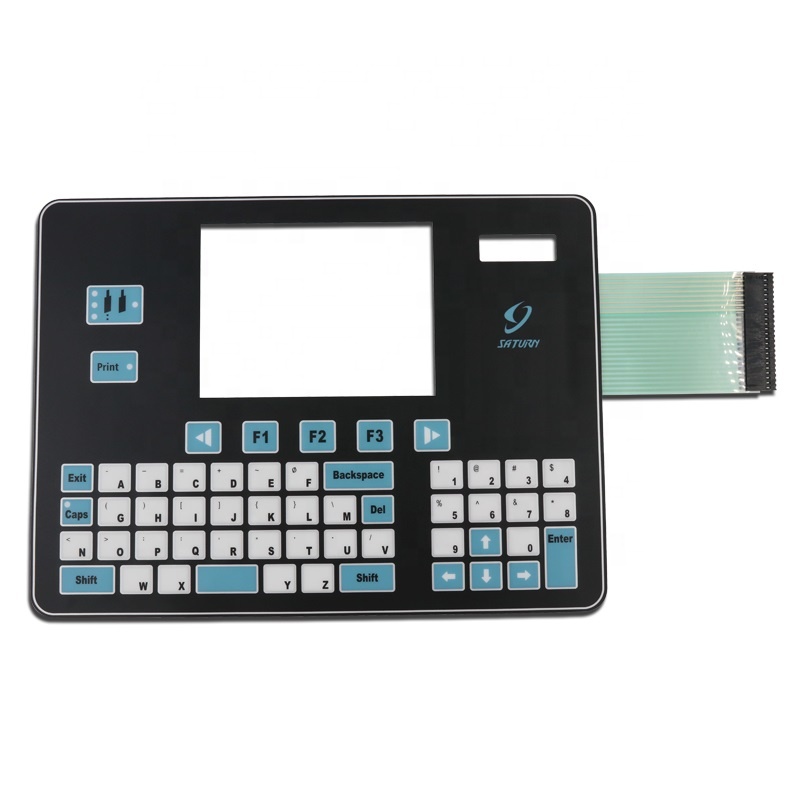 Hot Sale Premium Quality China Manufactory Flat-Key Silicone Membrane Panel Waterproof Keypad Switch