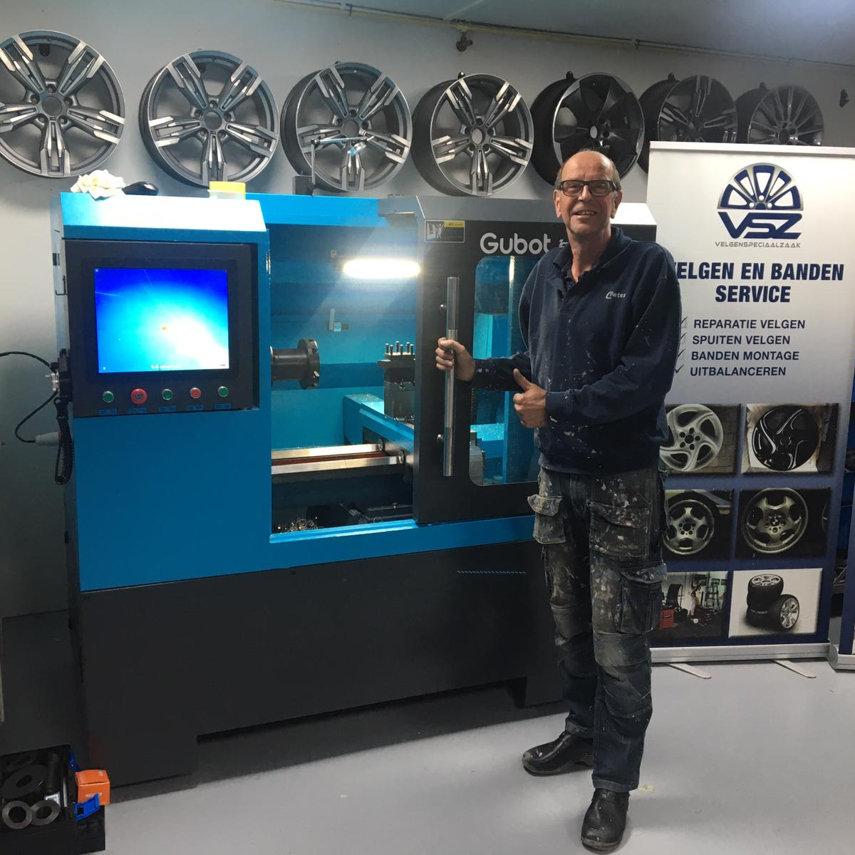 China High Quality Wheel Diamond Cut Equipment Car Rim Repair CNC Machine Alloy Wheel Lathe