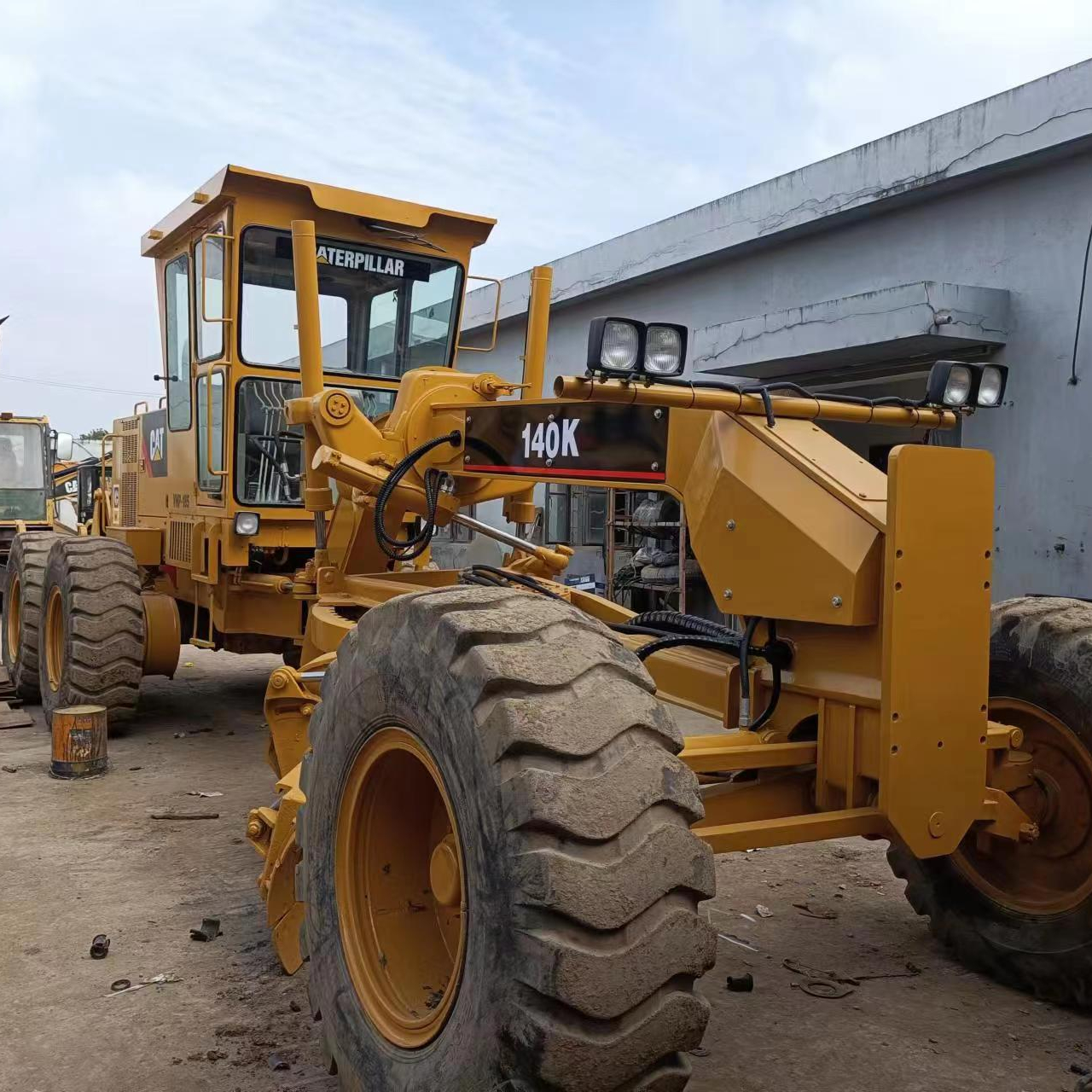 Дорожное строительное оборудование, б/у автогрейдер cat 140k, оригинальное caterpillar machinery cat caterpillar 140k, б/у автогрейдеры