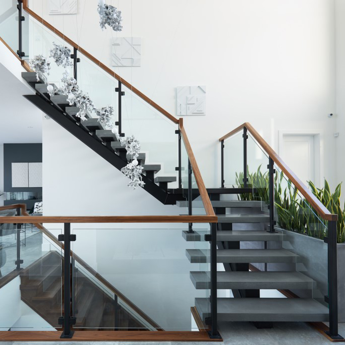 Australia Standard Low Prices Balustrades   Handrails Railing Stainless Steel Glass Handrails
