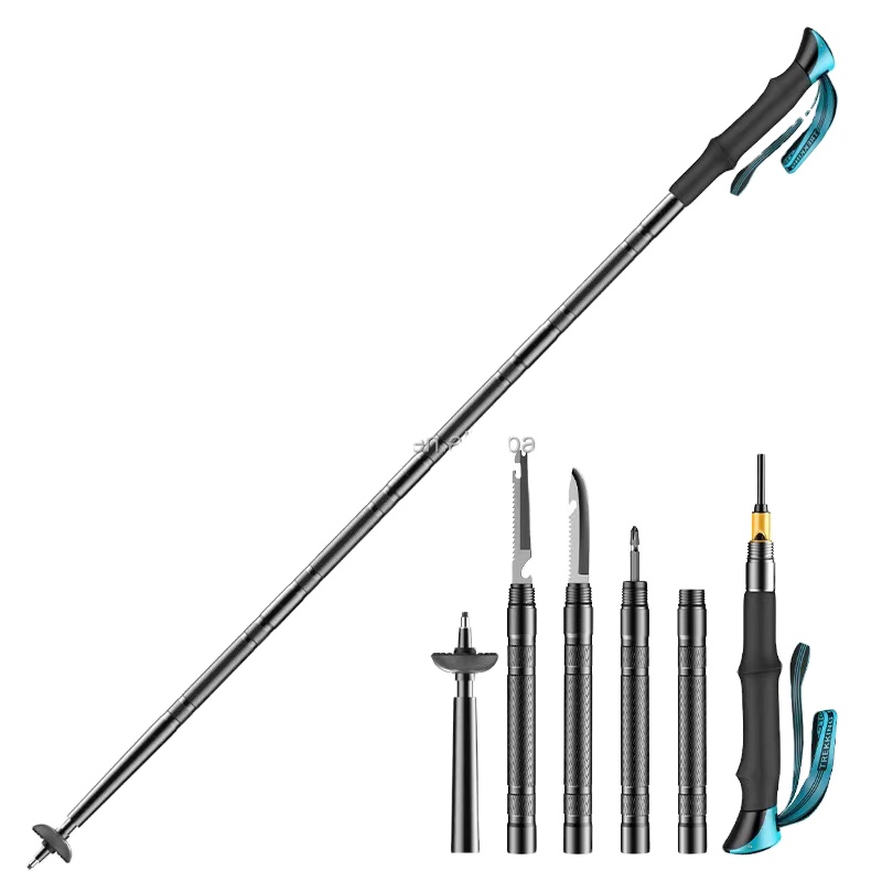 Многофункциональная Треккинговая палка Alpenstock из алюминиевого сплава