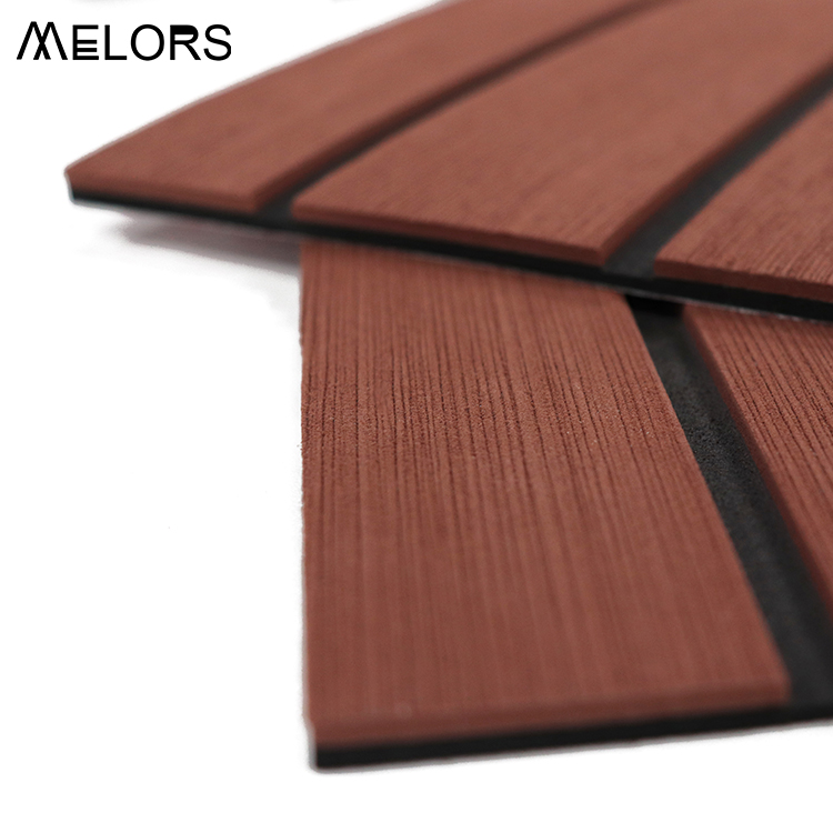 Melors Mat Yacht Floor Luxury Boat Deck Teak Articles Sheet Flooring Durable Foam Faux Mats Eva Marine
