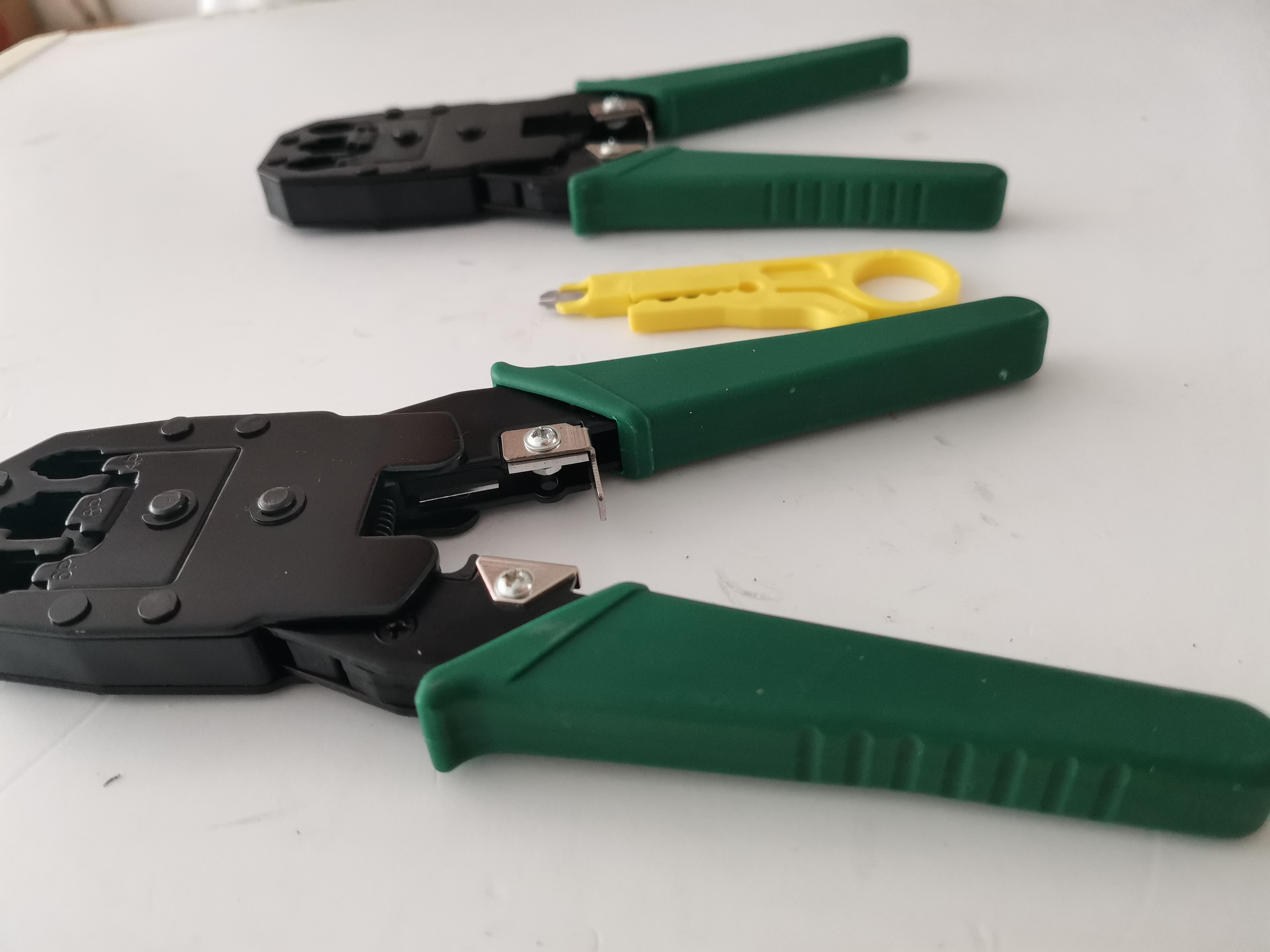 Three In One Crystal Head Professional Network Crimping Plier Tool Set
