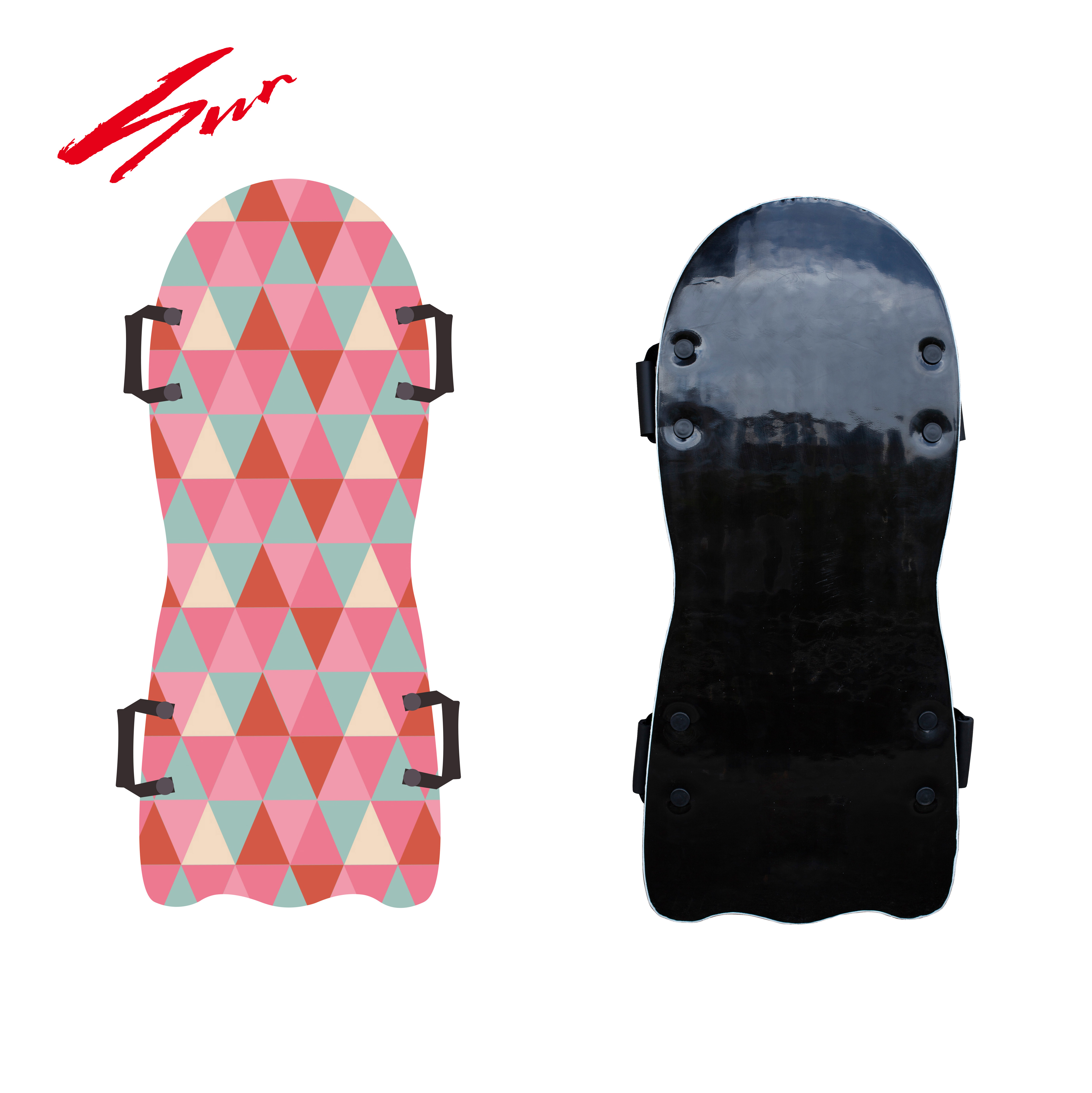 ESP Series 52in 2 Rider Foam Sled 2 Rider Sculpted Core Foam Sled