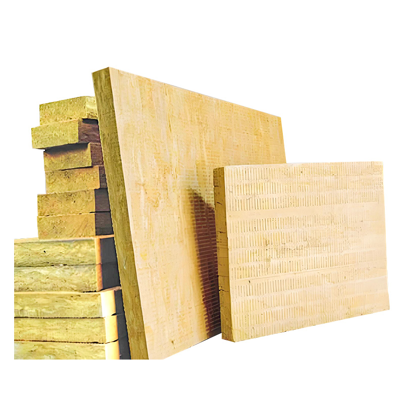 Factory Directly Sell Rockwool Insulation Sandwich Panel Fireproof Glass Mineral Wool Board for Thermal Insulation