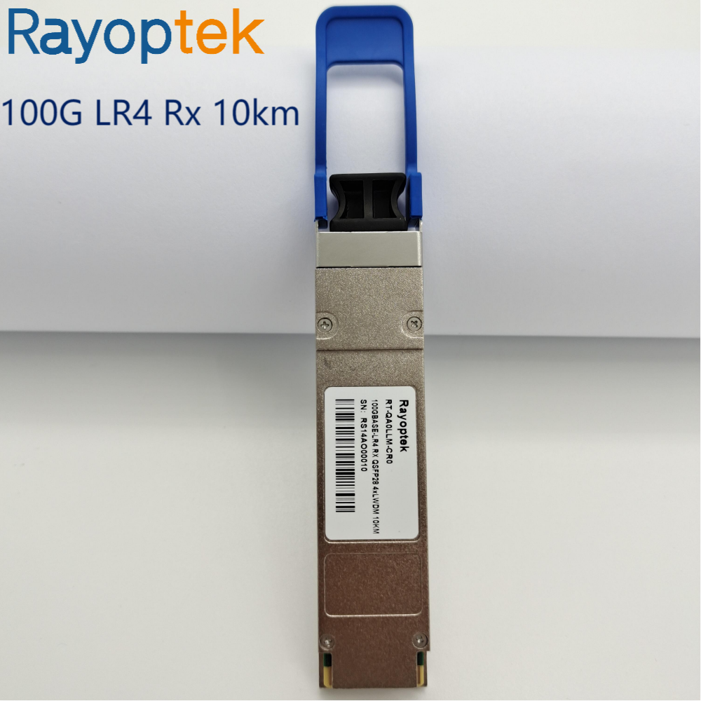 Оптическое оборудование QSFP28 + 100G LR4 RX только 1310 нм 10 км